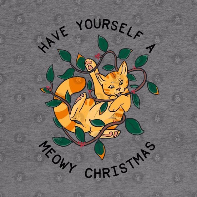 Have Yourself a Meowy Christmas by CloudWalkerDesigns